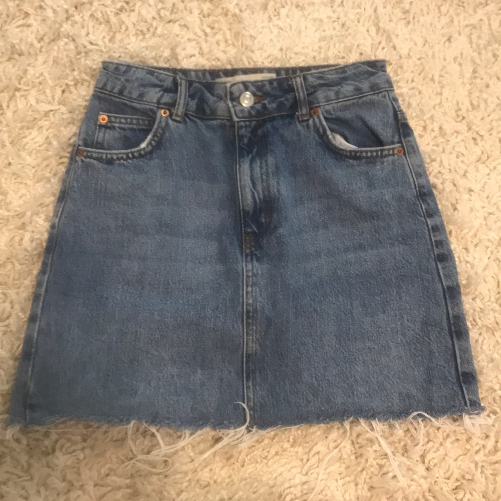 Topshop Jean Skirt